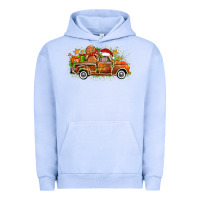 Pigment Grape Ice christmas gingerbread truck Urban Hoodie - Zillion Design Studio