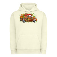 Pigment Pistachio christmas gingerbread truck Urban Hoodie - Zillion Design Studio