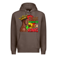 Coffee juneteenth black king Premium Hoodie - texasbilliewilder