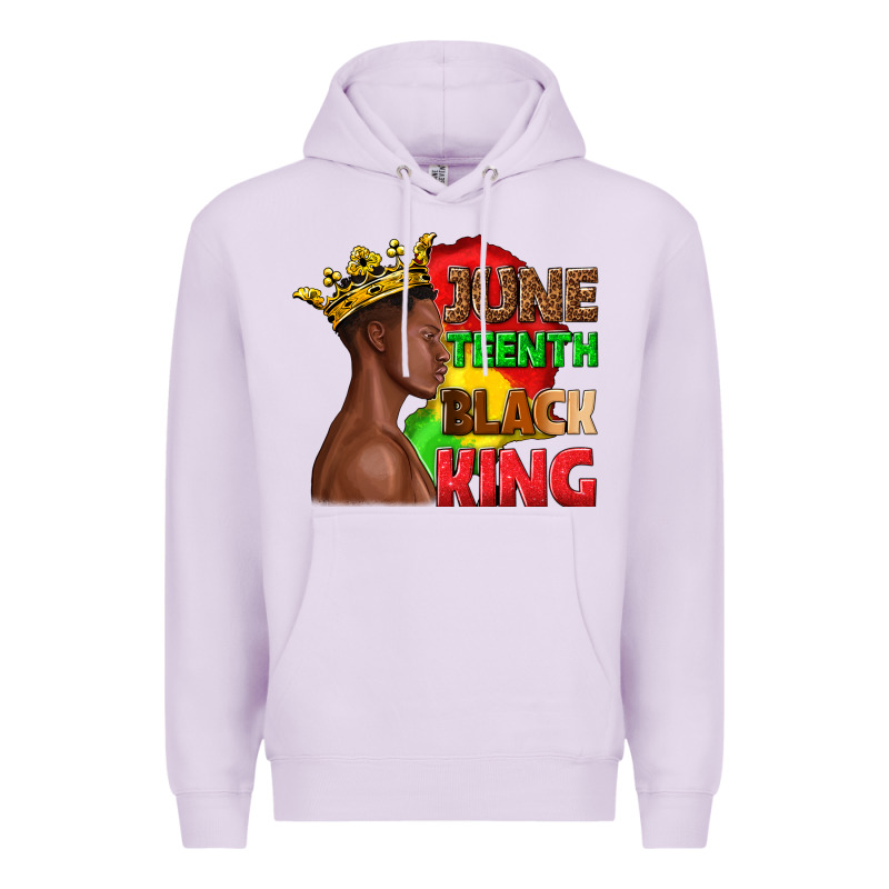 Juneteenth Black King Premium Hoodie by texasbilliewilder | Teevron