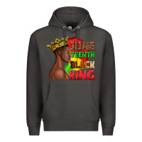 Smoke juneteenth black king Premium Hoodie - texasbilliewilder