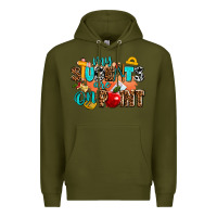 Army Green my students are on point Premium Hoodie - AdoDesignShop