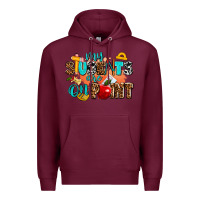 Burgundy my students are on point Premium Hoodie - AdoDesignShop