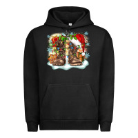 Pigment Black army christmas Urban Hoodie - Zillion Design Studio