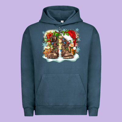 Army Christmas Urban Hoodie Designed By Zillion Design Studio