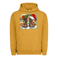 Pigment Peanut Butter army christmas Urban Hoodie - Zillion Design Studio