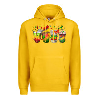Lemon juneteenth coffee cups Premium Hoodie - texasbilliewilder