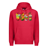 Cardinal juneteenth coffee cups Premium Hoodie - texasbilliewilder