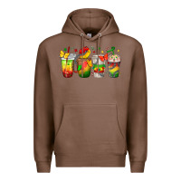 Chestnut juneteenth coffee cups Premium Hoodie - texasbilliewilder