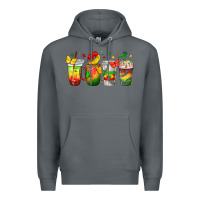 Rock juneteenth coffee cups Premium Hoodie - texasbilliewilder