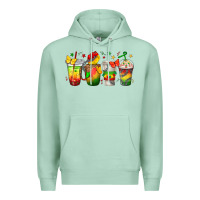 Seafoam juneteenth coffee cups Premium Hoodie - texasbilliewilder