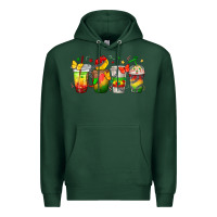 Sports Green juneteenth coffee cups Premium Hoodie - texasbilliewilder