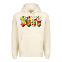 Tofu juneteenth coffee cups Premium Hoodie - texasbilliewilder