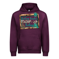 Mauve Wine feeling kinda idgafish today Urban Hoodie - texasbilliewilder