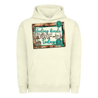 Pigment Pistachio feeling kinda idgafish today Urban Hoodie - texasbilliewilder