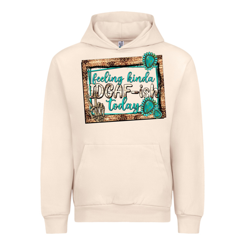 Feeling Kinda Idgafish Today Urban Hoodie by texasbilliewilder | Teevron