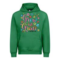 Emerald grow in grace Urban Hoodie - texasbilliewilder