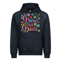 Navy grow in grace Urban Hoodie - texasbilliewilder