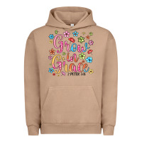 Pigment Burro grow in grace Urban Hoodie - texasbilliewilder