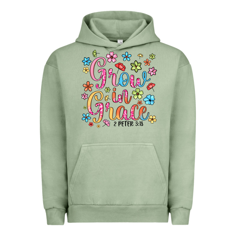 Grow In Grace Urban Hoodie by texasbilliewilder | Teevron