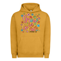 Pigment Peanut Butter grow in grace Urban Hoodie - texasbilliewilder