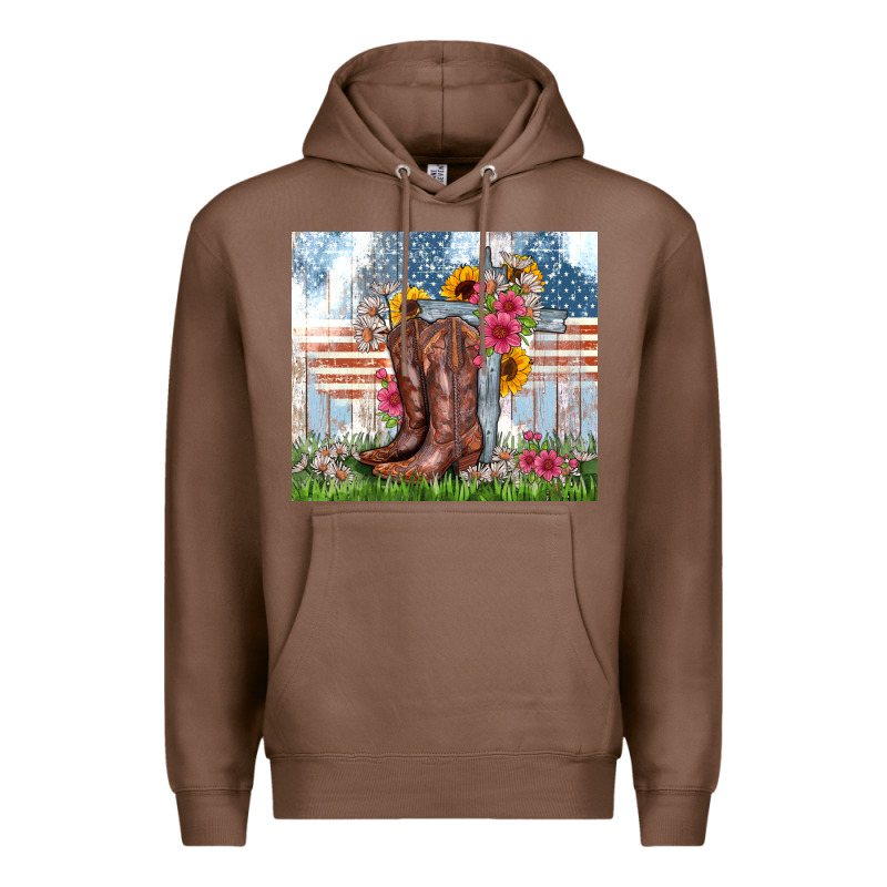 Christian Western Premium Hoodie by Zillion Design Studio | Teevron