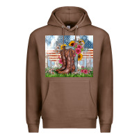 Chestnut christian western Premium Hoodie - Zillion Design Studio