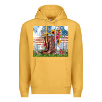 Mustard christian western Premium Hoodie - Zillion Design Studio