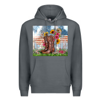 Rock christian western Premium Hoodie - Zillion Design Studio