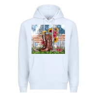 White christian western Premium Hoodie - Zillion Design Studio