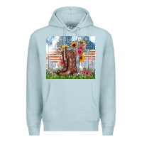 Blue Mist christian western Premium Hoodie - Zillion Design Studio