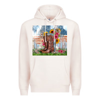 Pale Pink christian western Premium Hoodie - Zillion Design Studio