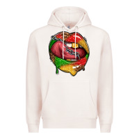 Pale Pink juneteenth day lips Premium Hoodie - texasbilliewilder