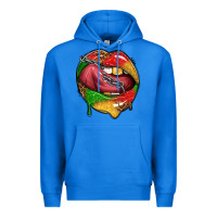 True Royal juneteenth day lips Premium Hoodie - texasbilliewilder