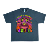 Midnight Navy hubble bubble trouble Urban Heavy Tee - Artiststas