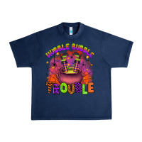 Navy hubble bubble trouble Urban Heavy Tee - Artiststas