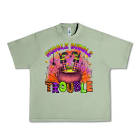Oil Green hubble bubble trouble Urban Heavy Tee - Artiststas