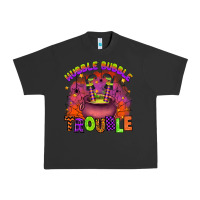 Pigment Black hubble bubble trouble Urban Heavy Tee - Artiststas