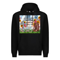 Black christian western american made country raised Premium Hoodie - Zillion Design Studio