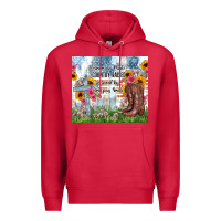 Cardinal christian western american made country raised Premium Hoodie - Zillion Design Studio