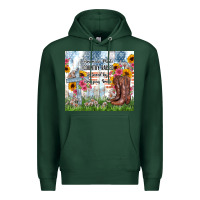 Sports Green christian western american made country raised Premium Hoodie - Zillion Design Studio