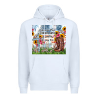 White christian western american made country raised Premium Hoodie - Zillion Design Studio