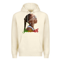 Sandshell juneteenth black woman Premium Hoodie - texasbilliewilder