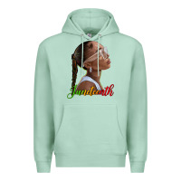 Seafoam juneteenth black woman Premium Hoodie - texasbilliewilder