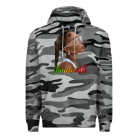 Slate Camo juneteenth black woman Premium Hoodie - texasbilliewilder