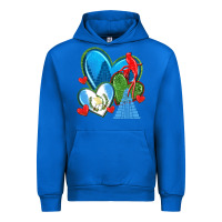 Cobalt guatemala hearts Urban Hoodie - texasbilliewilder