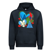 Navy guatemala hearts Urban Hoodie - texasbilliewilder