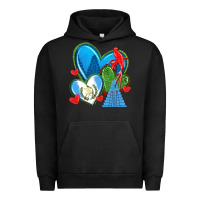 Pigment Black guatemala hearts Urban Hoodie - texasbilliewilder