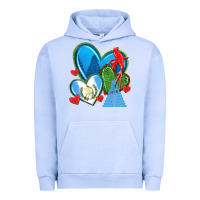 Pigment Grape Ice guatemala hearts Urban Hoodie - texasbilliewilder