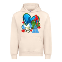 Sandshell guatemala hearts Urban Hoodie - texasbilliewilder